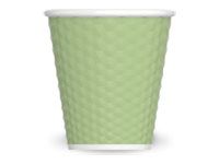 Les Artistes Timeless - Tasse en porcelaine nid d'abeille - 180 ml - vert pastel