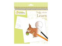 Avenue Mandarine Graffy Nature - Livre à colorier - 200 x 255 mm - 48 pages - forêt