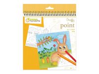 Avenue Mandarine Graffy Point - Livre à colorier - 200 x 255 mm - 24 pages - ferme