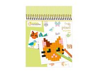 Graffy Pixel, Domestic Animal - livre à colorier (relié par spirale)