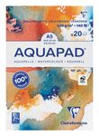 Clairefontaine - Aquapad - bloc encollé - A5 - 20 feuilles - 300g