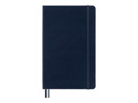 Moleskine Classic Expanded - Carnet rigide - 130 x 210 mm - couverture bleu saphir