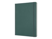 Moleskine PRO collection - Carnet rigide - 190 x 260 mm - couverture vert forêt