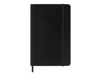Moleskine Classic - Agenda - 90 x 140 mm - papier ivoire - couverture souple noire