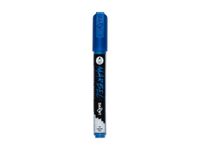 Darwi Marbel Universal Classic N°258 - Marqueur - permanent - bleu saphir - opaque - encre acrylique à base d'eau - 4 mm - moyen