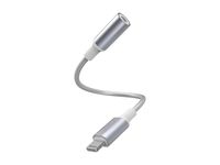 Force Power Lite - Adaptateur Lightning vers prise audio de 3,5 mm femelle - blanc