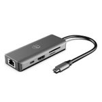 Mobility Lab - Hub Adapter USB-C 8-en-1  - 100W - gris sideral