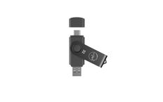 Mobility Lab - Clé USB & USB-C 2.0 - 32 Go - noir