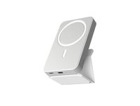 Mobility Lab - Batterie externe à induction mangetique - 5000 mAh - argent