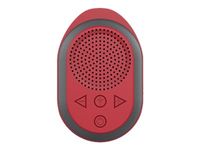 Ryght Pocket 2 - Enceinte bluetooth - noir et rouge