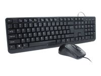 Mobility Lab GAMA COMBO - Ensemble clavier et souris filaire - noir