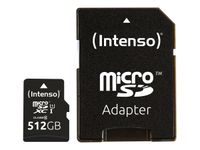 Intenso Premium - Carte mémoire SDXC  512 Go - noir
