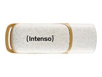 Intenso Green Line - Clé USB 32 Go - USB 3.2 Gen 1 - brun, beige