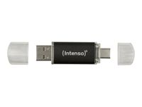 Intenso Twist Line - Clé USB 64 Go - USB 3.2 Gen 1 / USB-C - anthracite