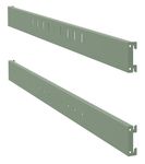 Supports ecrans pour table Coworking ELKI - vert sauge