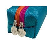 Exacompta - Trousse carrée 2 compartiments TRICOLOR