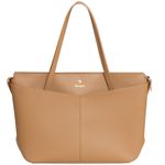 Sac cabas Sofia - 43 cm - 2 compartiments - camel - Biopic