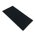 Tapis Stone - 45 x 90 cm - noir
