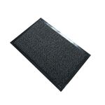 Tapis paillasson Suez - 40 x 60 cm - noir