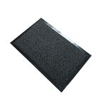 Tapis paillasson Suez - 40 x 60 cm - gris