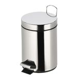 Frandis - Poubelle de salle de bain - 3L - inox