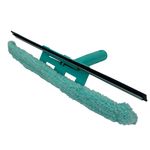 Raclettre à vitre avec éponge microfibre