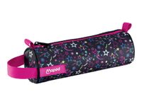 Maped Trousse Rond en Polyester avec Fermeture Éclair en Nylon - Étoiles