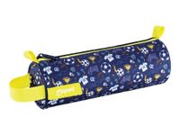 Maped - Trousse Scolaire Ronde en Polyester - Fermeture Éclair en Nylon - Foot