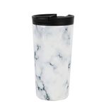 TAZA DE VIAJE 350 ML MARBLE WHITE