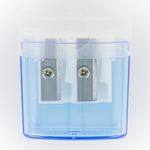 Les Prix Mini - taille-crayon 2 trous + reservoir - disponible dans différentes couleurs