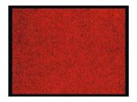 Tapis de sol RAINBOW - 60 X 40 CM - en polyamide et PVC - rouge