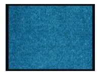 Tapis de sol RAINBOW - 90 X 60 CM - en polyamide et PVC - bleu