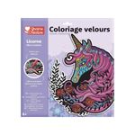 Graine Créative - Coloriage velours licorne - Effet tactile unique |