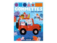 Animaux dans jeep - Gommettes pour les petits