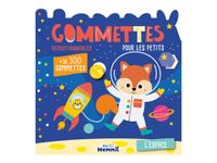 Mon P'tit Hemma - Gommettes pour les petits - L'espace - par Carotte et Compagnie