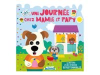 Mon P'tit Hemma - Une journée chez Mamie et Papy - avec 60 autocollants repositionnables