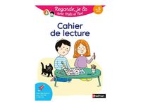 Cahier de Lecture - Regarde, je lis avec Mila et Noé - par Battut Eric, Gribouille Mary