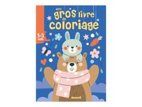 Mon Gros Livre De Coloriage - Ours et lapin