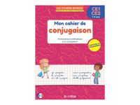  Les cahiers Bordas - Mon cahier de conjugaison CE1 / CE2
