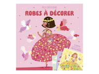 Pochette - Robes à décorer - Mes créations - par Lilidoll - livre d'activités