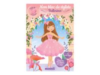 Mon bloc de styliste - Ballerines - Coup de coeur créations - livre de coloriage / d'activités