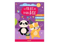 Jouons ensemble ! - Le bloc de mon âge 3 / 4 ans - livre à colorier