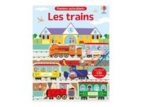 Les trains - Premiers autocollants - par Taplin Sam - livre d'activités
