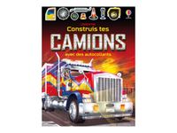 Construis tes camions - Construis… avec des autocollants - par Tudhope Simon - livre d'activités