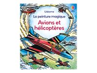 Avions et hélicoptères - La peinture magique - par Baer Sam - livre à colorier