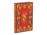 Paperblanks Flexis Fiammetta - Journal - 175 x 225 mm - 88 feuilles / 176 pages - ligné - Baroque - couverture rouge - papier