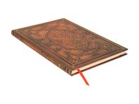 Paperblanks Pacifica - Journal - 205 x 300 mm - 128 pages - uni - iron horse - couverture marron