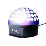 R-Music - Sphère Astro-L  - Boule disco multicolore LED - Multicolore