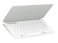 Logitech Keys-To-Go 2 - Clavier sans fil - Bluetooth LE - Azerty - Français - gris pâle