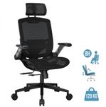Fauteuil gamer SPEEDER ONE - accoudoirs réglables - appui-tête intégré - noir